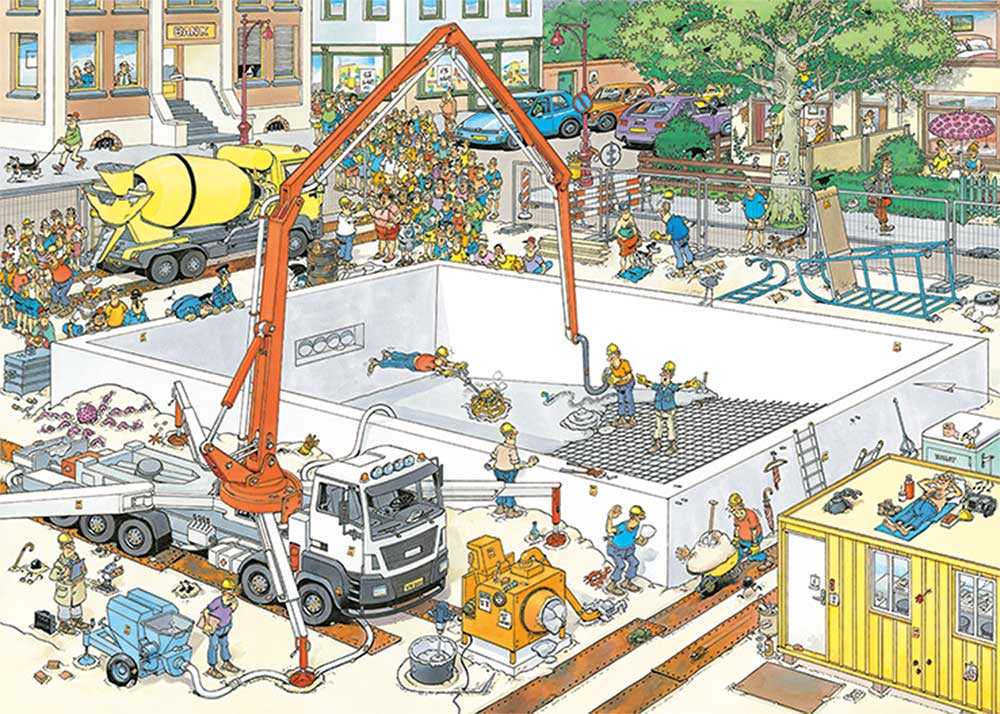 Elves Trimming  Tree