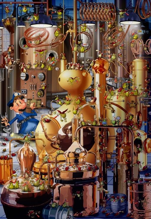 Alambic - Grafika puzzle collectible [Barcode 3663384326677] - Main Image 2