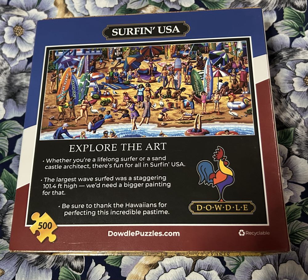 Surfin’ USA - Dowdle puzzle collectible [Barcode 671095005166] - Main Image 3