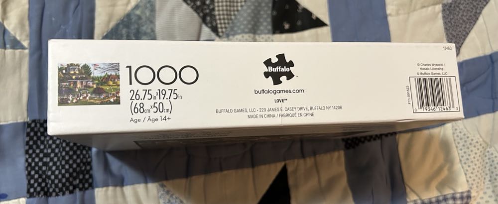 Love - Buffalo Games puzzle collectible [Barcode 079346124633] - Main Image 2