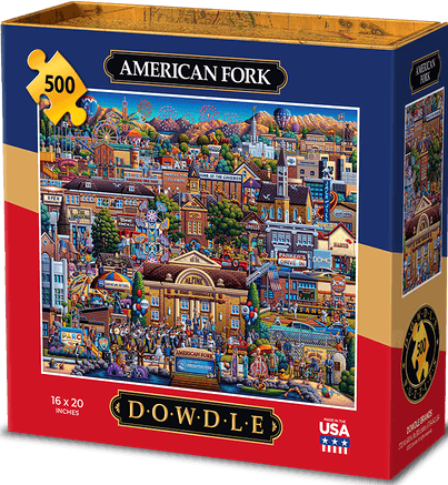 American Fork 💎 - Dowdle puzzle collectible [Barcode 671095005234] - Main Image 2