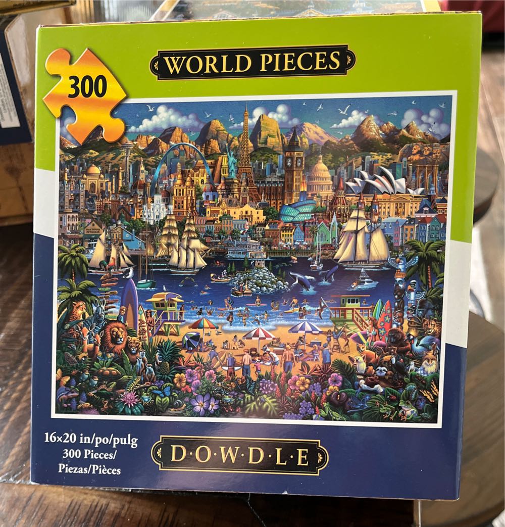 World Pieces 300 - Eric Dowdle puzzle collectible [Barcode 671095055086] - Main Image 2