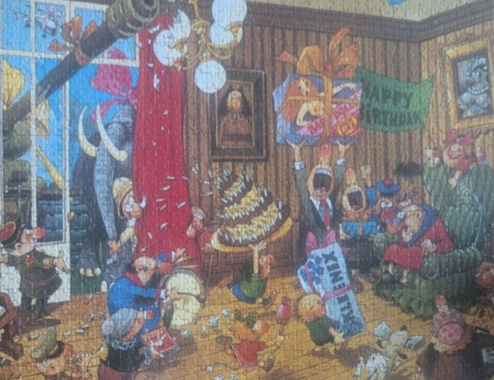 Happy Birthday (Rare) (Ewelina Messenger) - Heye Puzzle puzzle collectible [Barcode 4001689087708] - Main Image 3