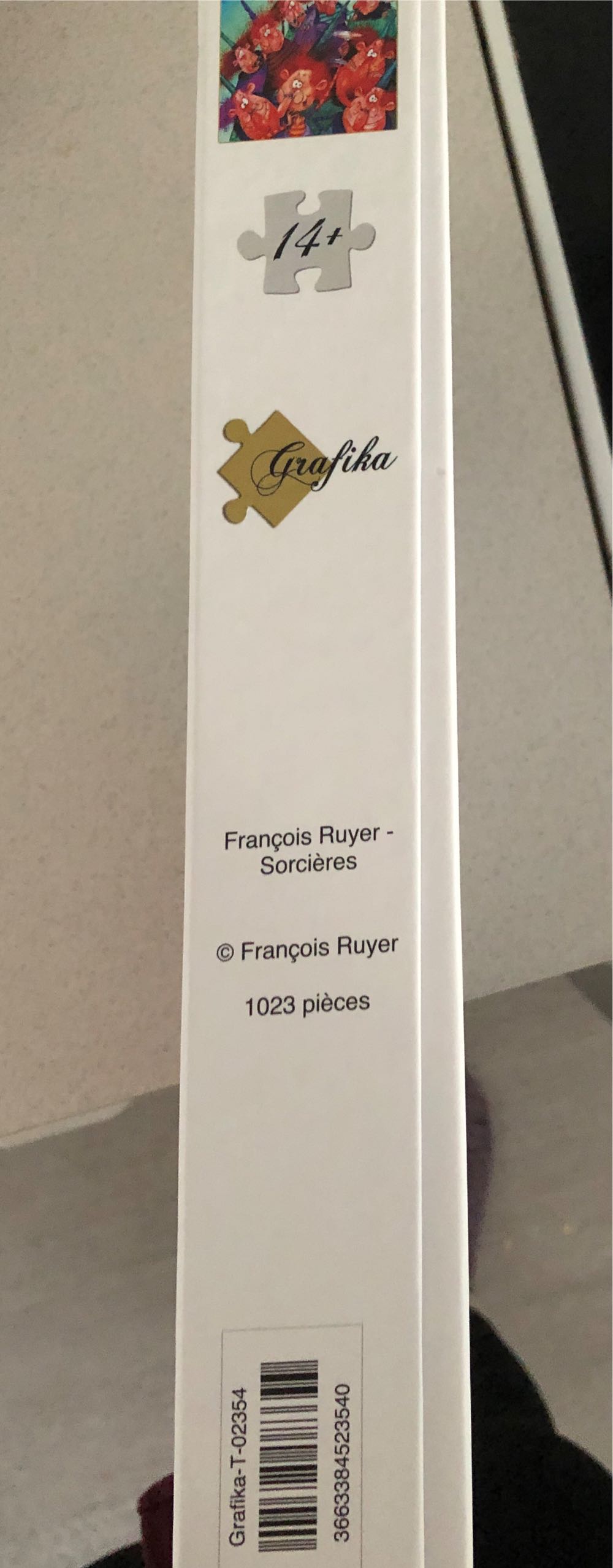 François Ruyer Witches Grafika Francois - Grsfika puzzle collectible [Barcode 3663384523540] - Main Image 2