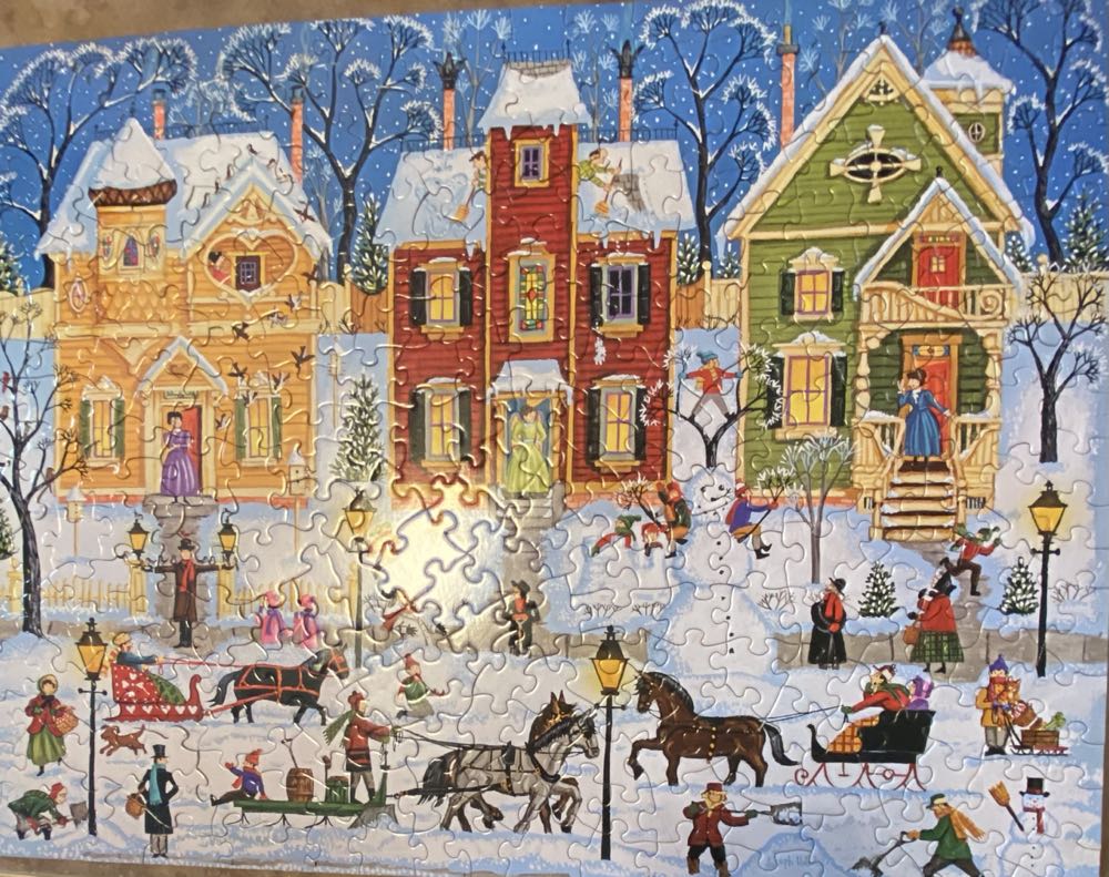 After The Snow Has Fallen - Bits & Pieces puzzle collectible [Barcode 192949067166] - Main Image 2