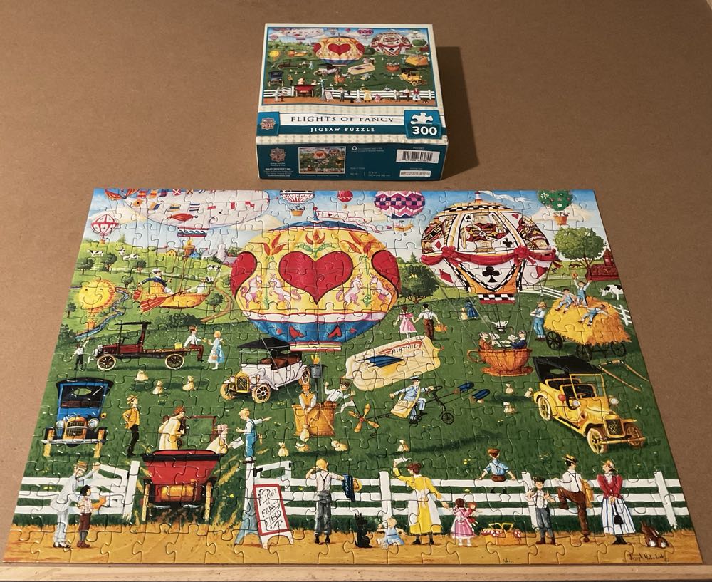 Flights of Fancy - Masterpieces, Inc. puzzle collectible [Barcode 705988603655] - Main Image 2