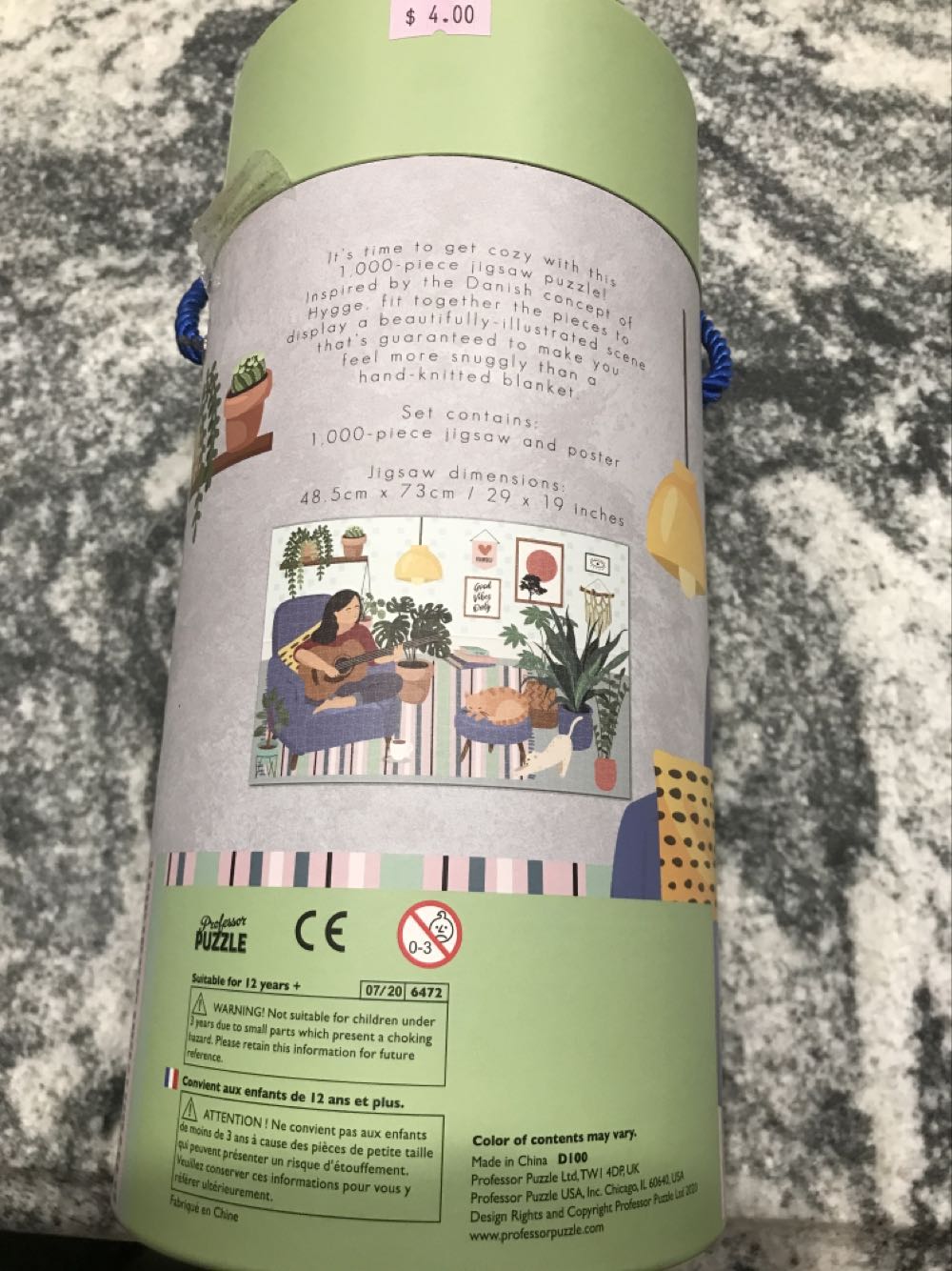 Peaceful Puzzling - Professor Puzzle puzzle collectible - Main Image 2