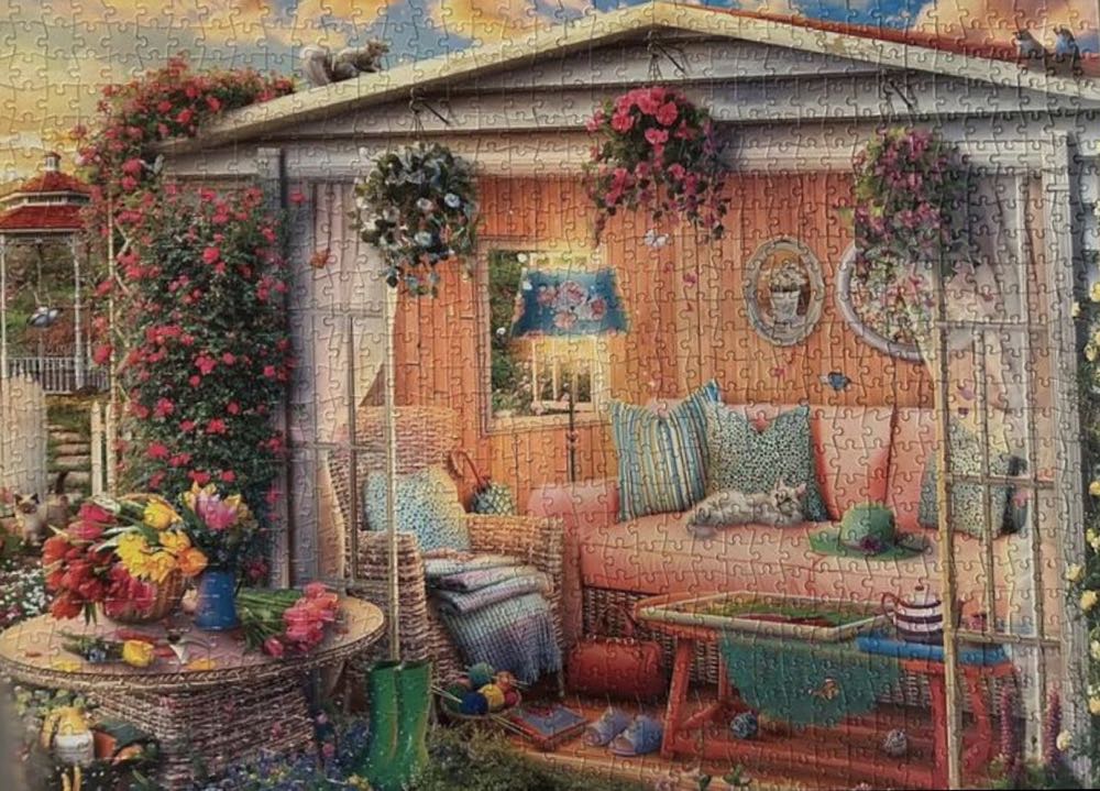 Escape To The Shed - Country Life - Buffalo puzzle collectible [Barcode 711181973884] - Main Image 3