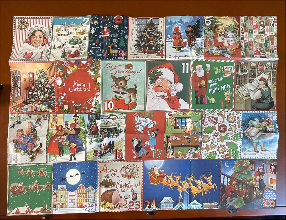 Christmas Calendar - Made In China puzzle collectible - Main Image 3