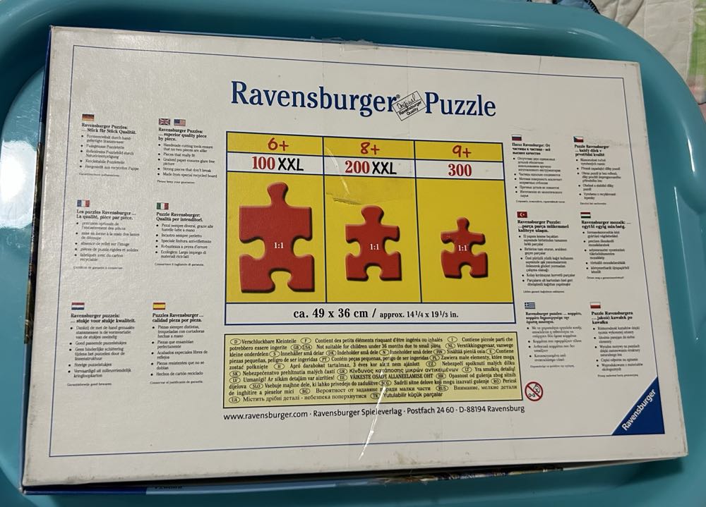 Little Princess - SOLD - Ravensburger puzzle collectible [Barcode 4005556107049] - Main Image 4