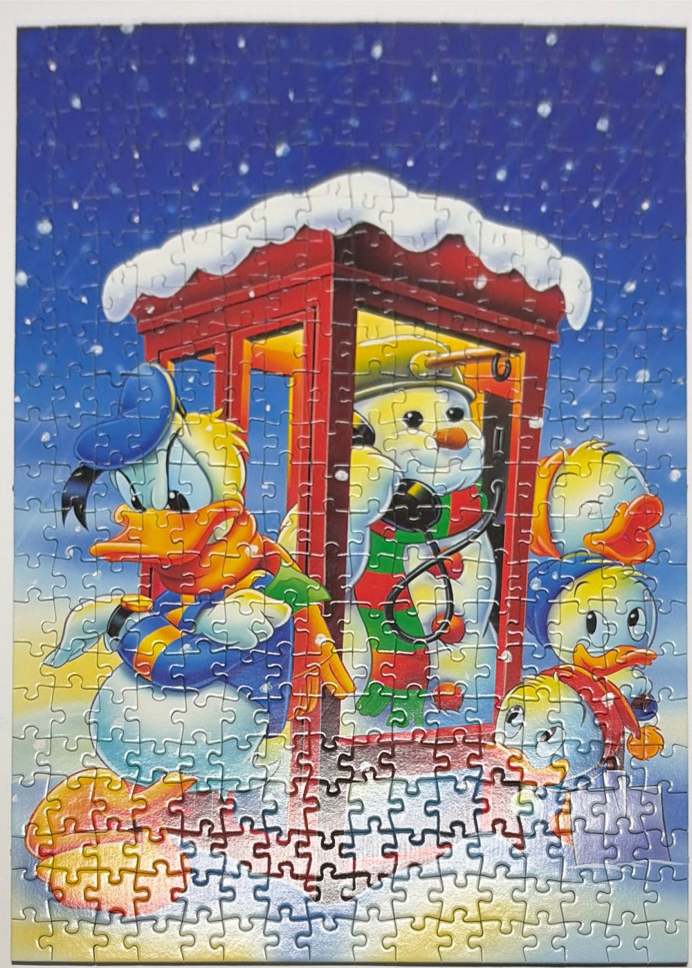 Donald Duck Winter - Jumbo puzzle collectible [Barcode 8710126014172] - Main Image 2
