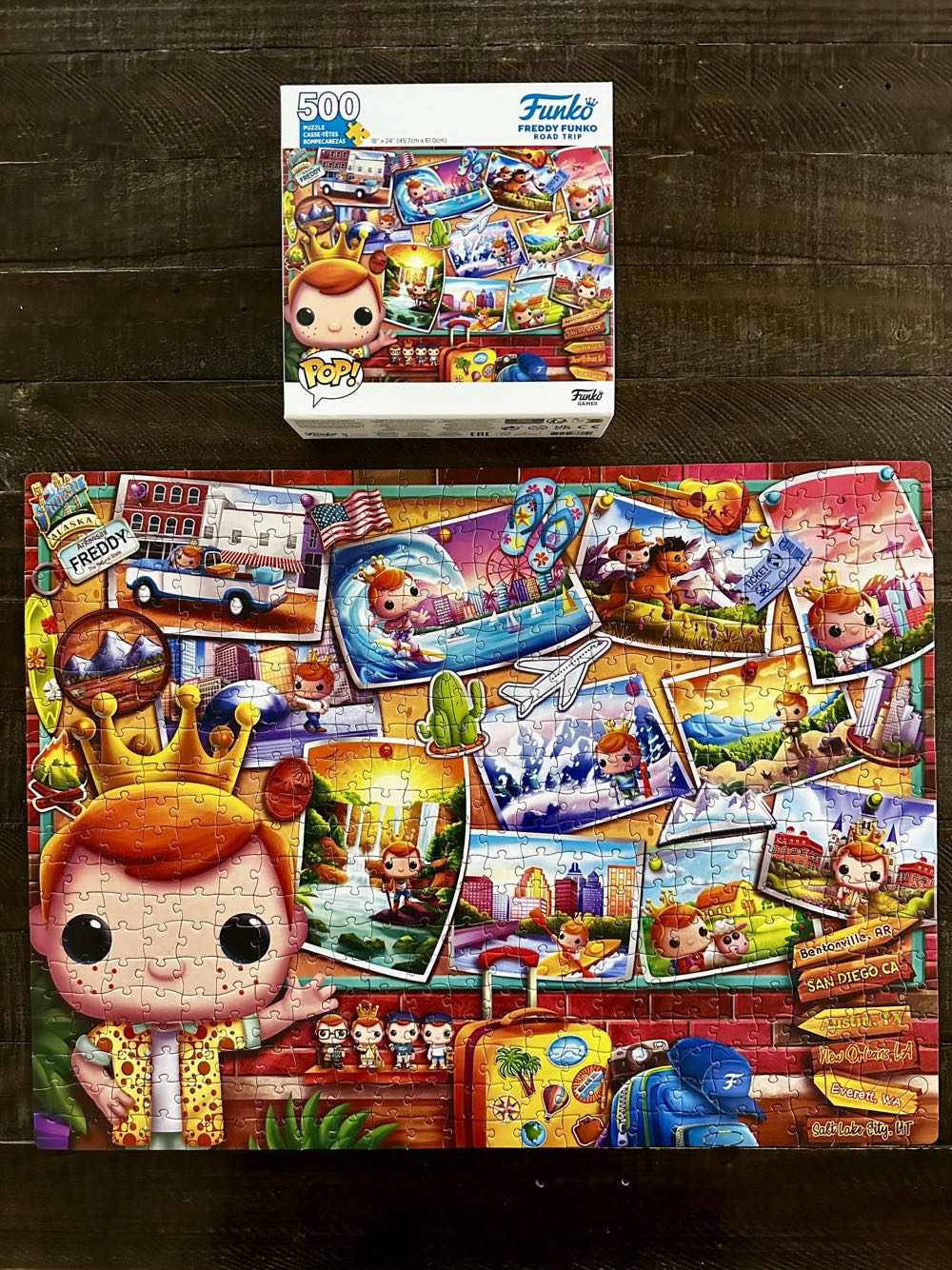 Freddy Funko Road Trip Puzzle - Funko puzzle collectible [Barcode 889698737050] - Main Image 3