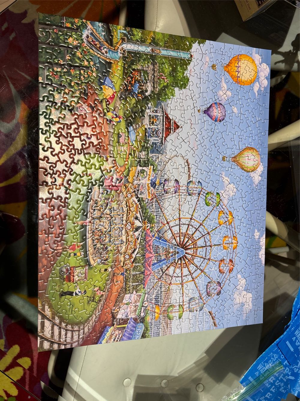 Carnival Day - Bits And Pieces puzzle collectible [Barcode 704812498351] - Main Image 2