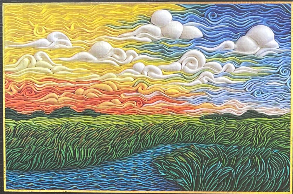 Meridian Colorful Jigsaw Puzzle By Blue Kazoo 1000pc - Bluekazoo puzzle collectible [Barcode 850040239553] - Main Image 2