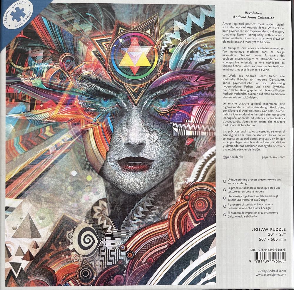 Revolution - Paperblanks puzzle collectible [Barcode 9781439796665] - Main Image 2