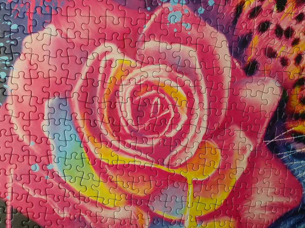 Neon Rainbow Leopard - Schmidt puzzle collectible [Barcode 4001504585143] - Main Image 4