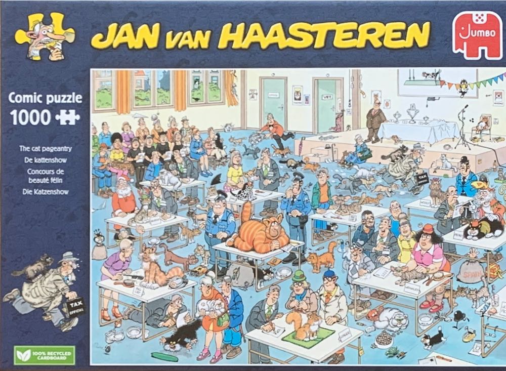De Kattenshow - Jumbo puzzle collectible [Barcode 8710126011034] - Main Image 2
