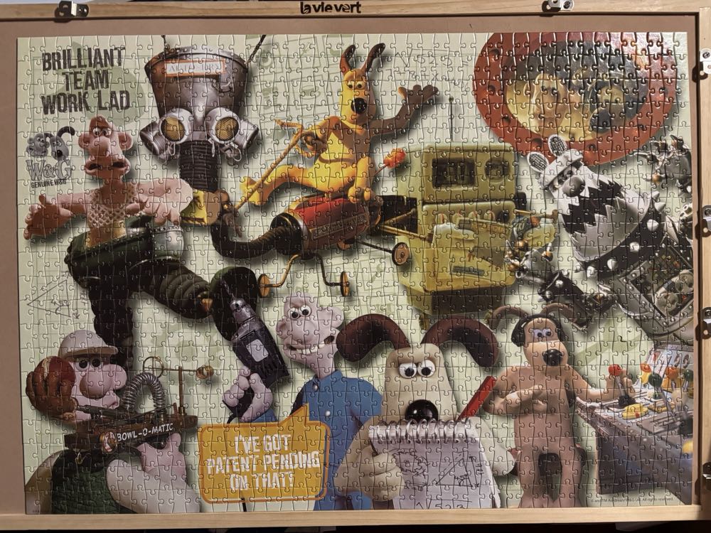 Crackin’ Inventions Wallace & Gromit - Aardman puzzle collectible [Barcode 5032235002172] - Main Image 2