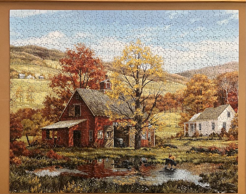 Friends In Autumn🧩 - White Mountain puzzle collectible - Main Image 2