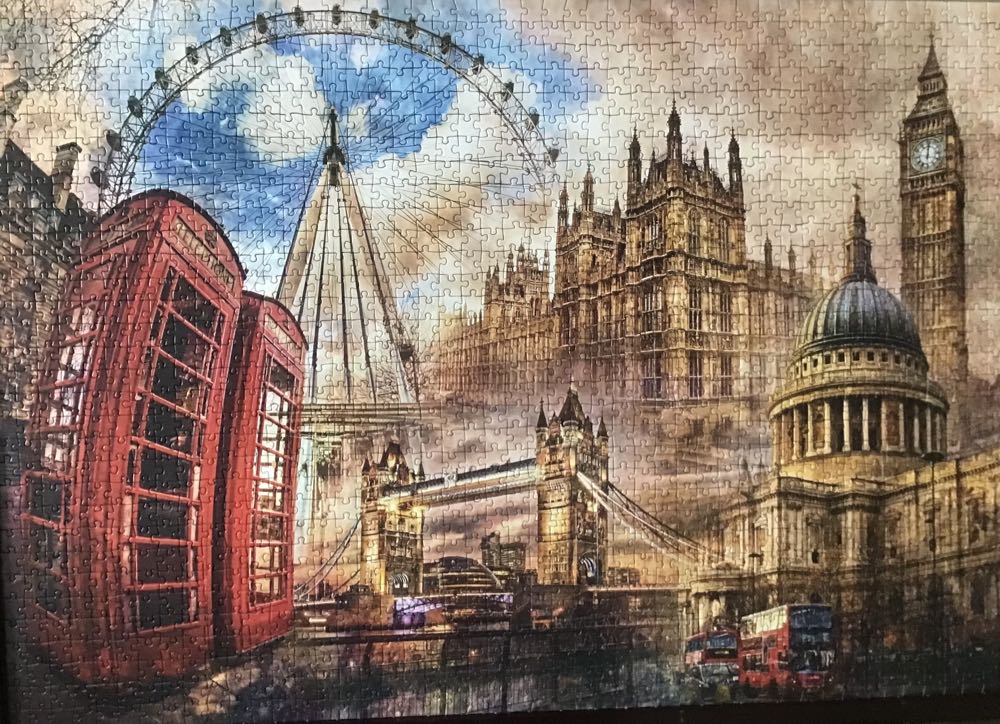 Vintage London - Clementoni puzzle collectible [Barcode 8005125820481] - Main Image 2