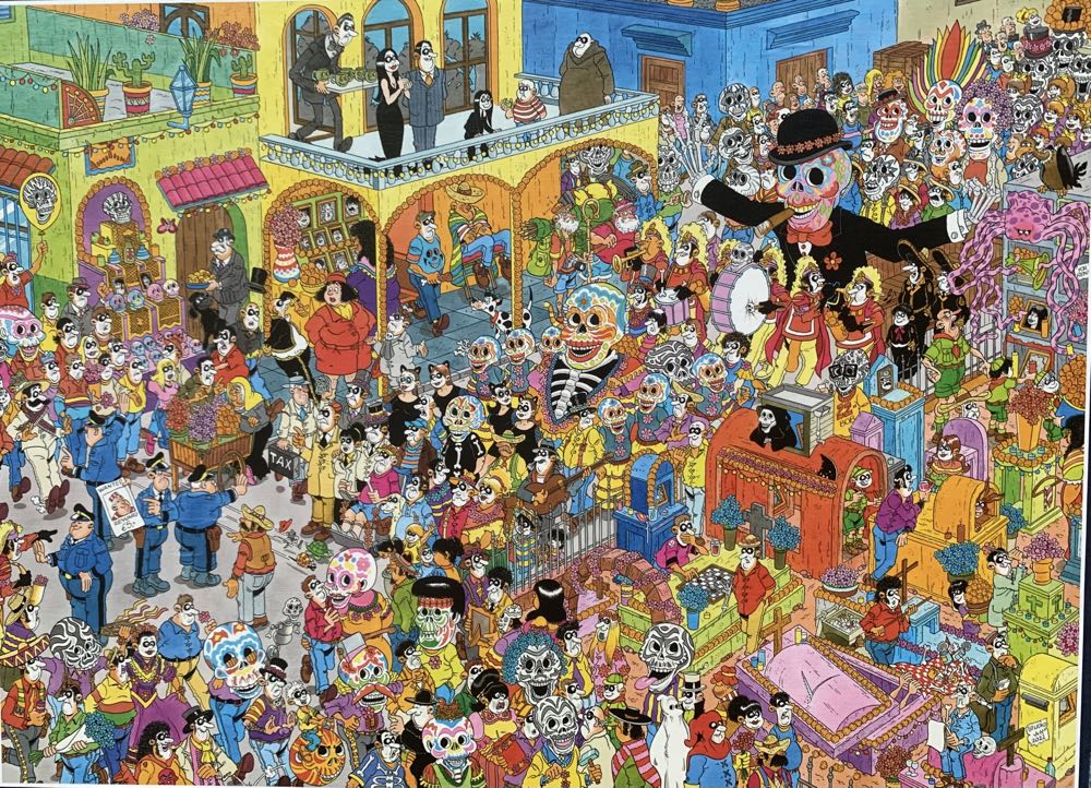 JVH- Day Of The Dead - Jumbo puzzle collectible [Barcode 8710126200773] - Main Image 2