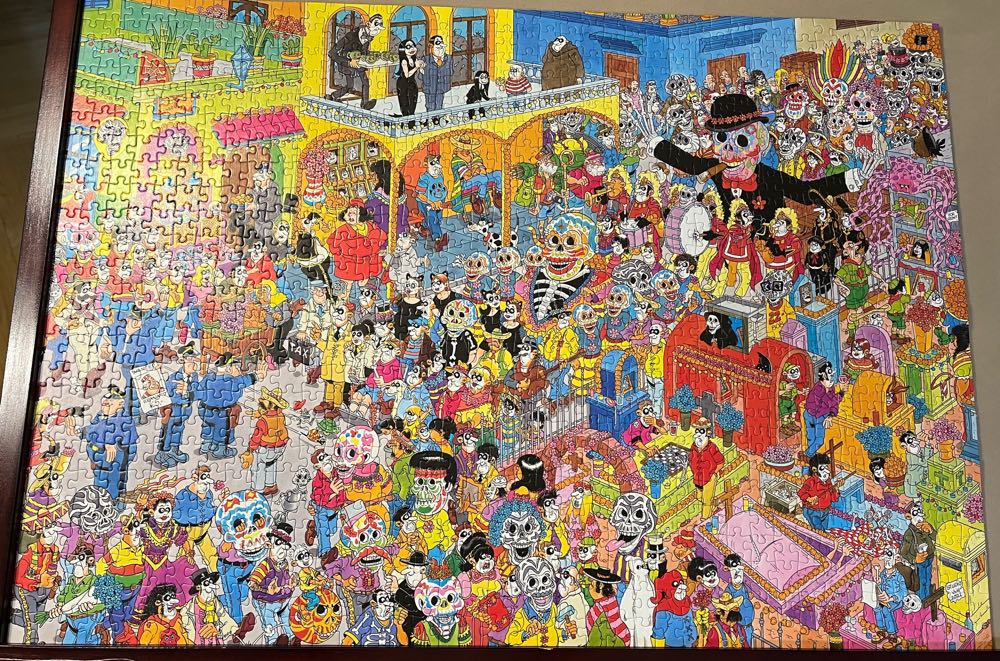 JVH- Day Of The Dead - Jumbo puzzle collectible [Barcode 8710126200773] - Main Image 3