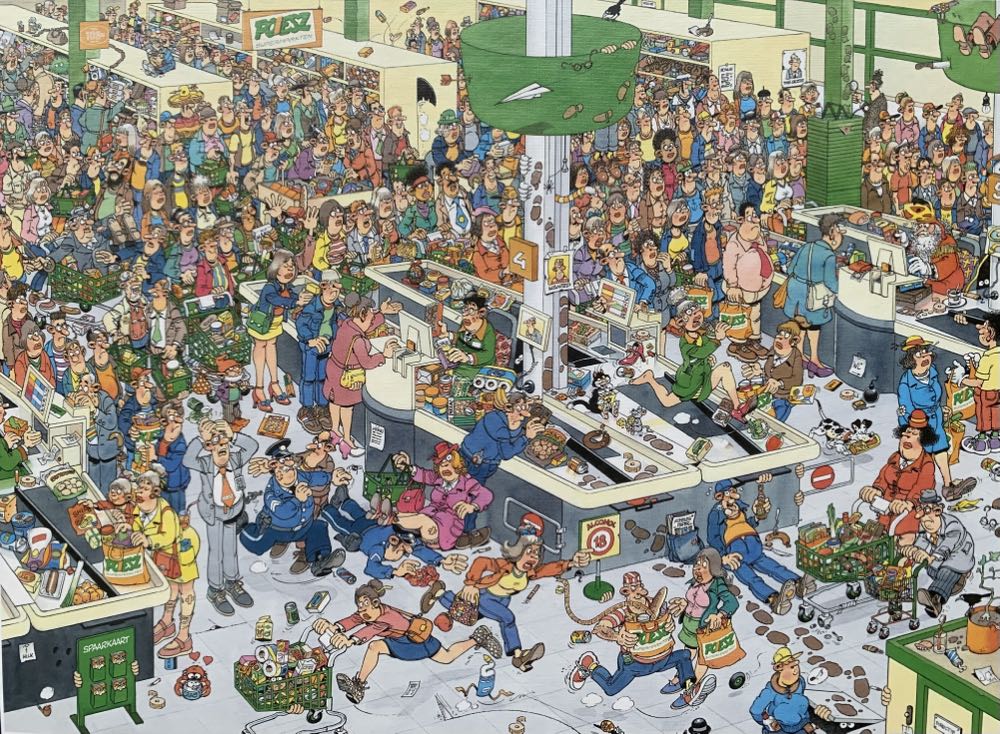 Poiesz Supermarkten 100 Jaar - Jumbo puzzle collectible [Barcode 8710126000069] - Main Image 2