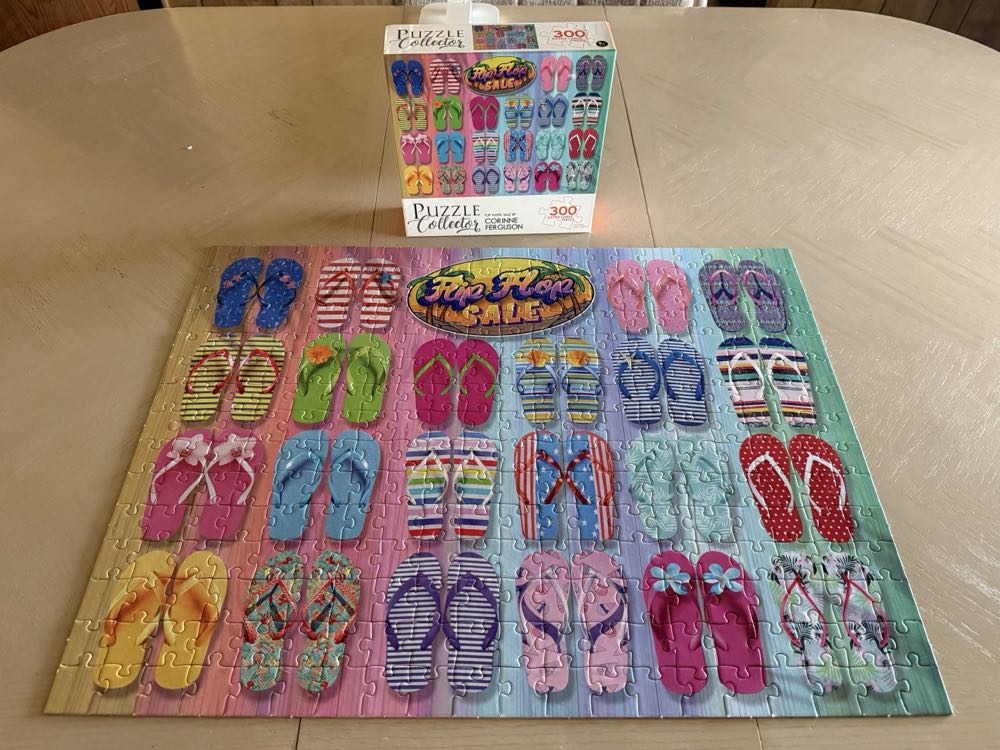Flip Flop Sale - For Sale - Rose Art puzzle collectible [Barcode 4895145438711] - Main Image 3