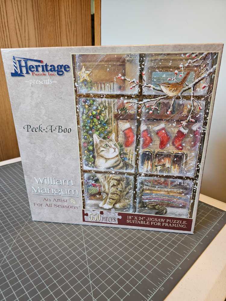 Peek-a-boo - Hertiage Puzzle Inc. puzzle collectible [Barcode 654497505595] - Main Image 1