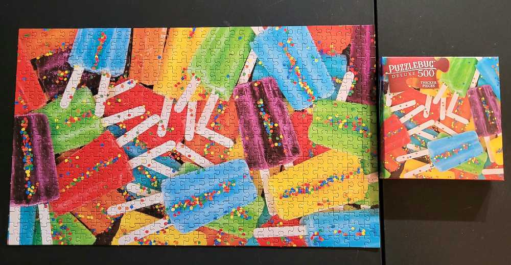 Summer Popsicles - Puzzlebug Deluxe puzzle collectible [Barcode 195464091609] - Main Image 2