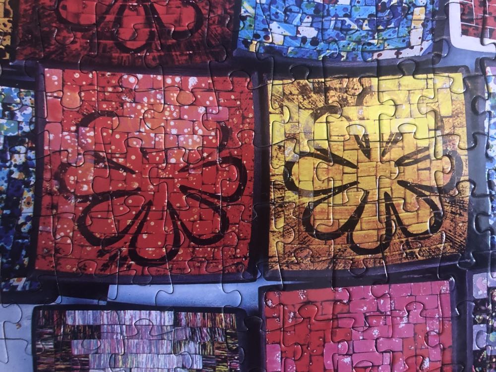 Colorful Lacquerware Plates - Puzzlebug puzzle collectible [Barcode 639277558541] - Main Image 2