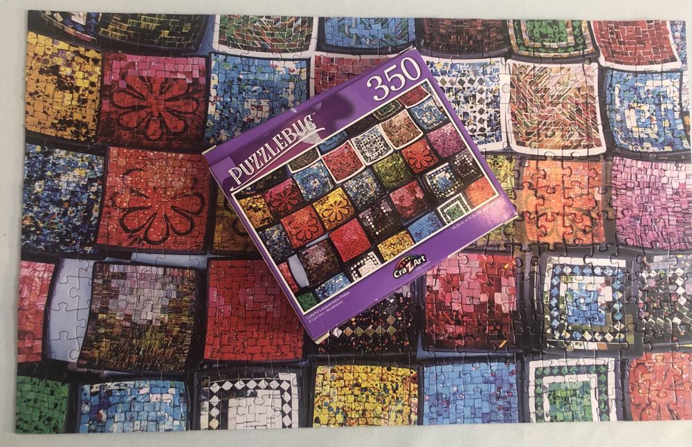 Colorful Lacquerware Plates - Puzzlebug puzzle collectible [Barcode 639277558541] - Main Image 4