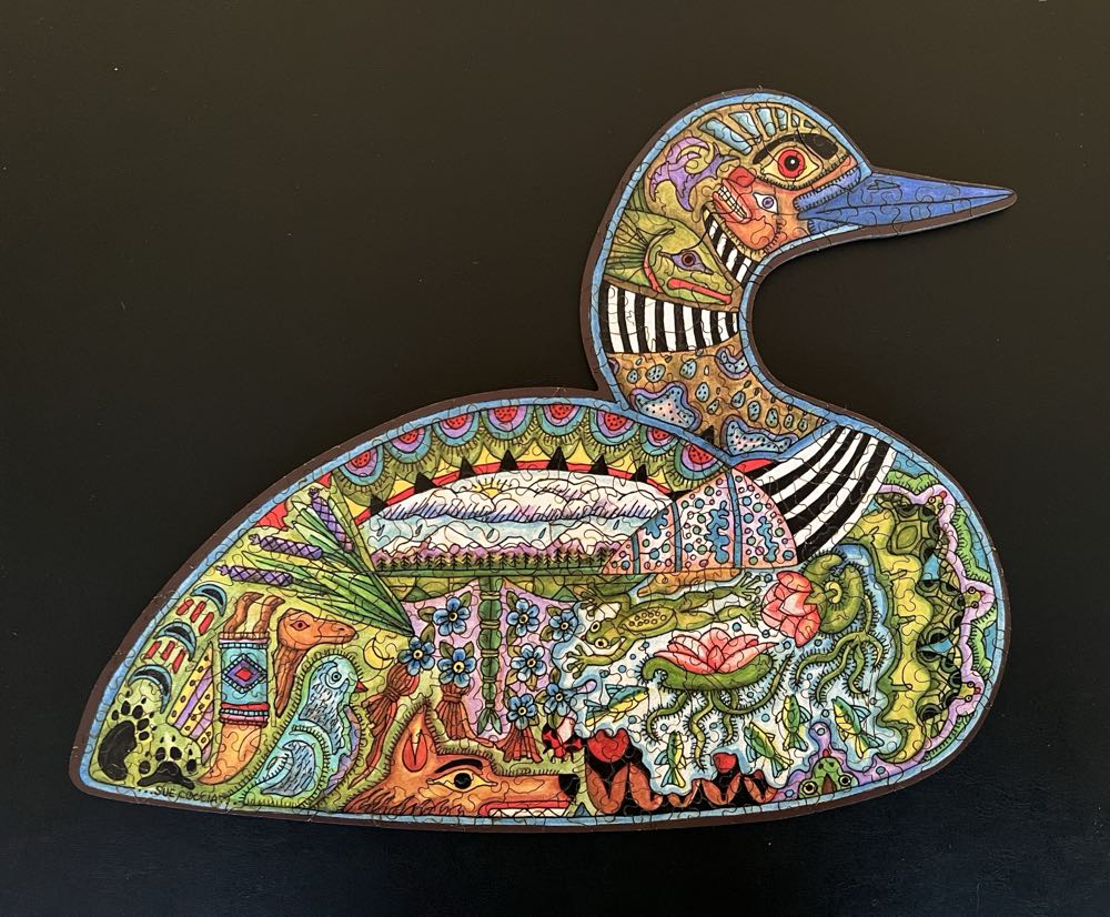 Loon - 507, 11/18/23-SOLD - Liberty puzzles puzzle collectible - Main Image 2