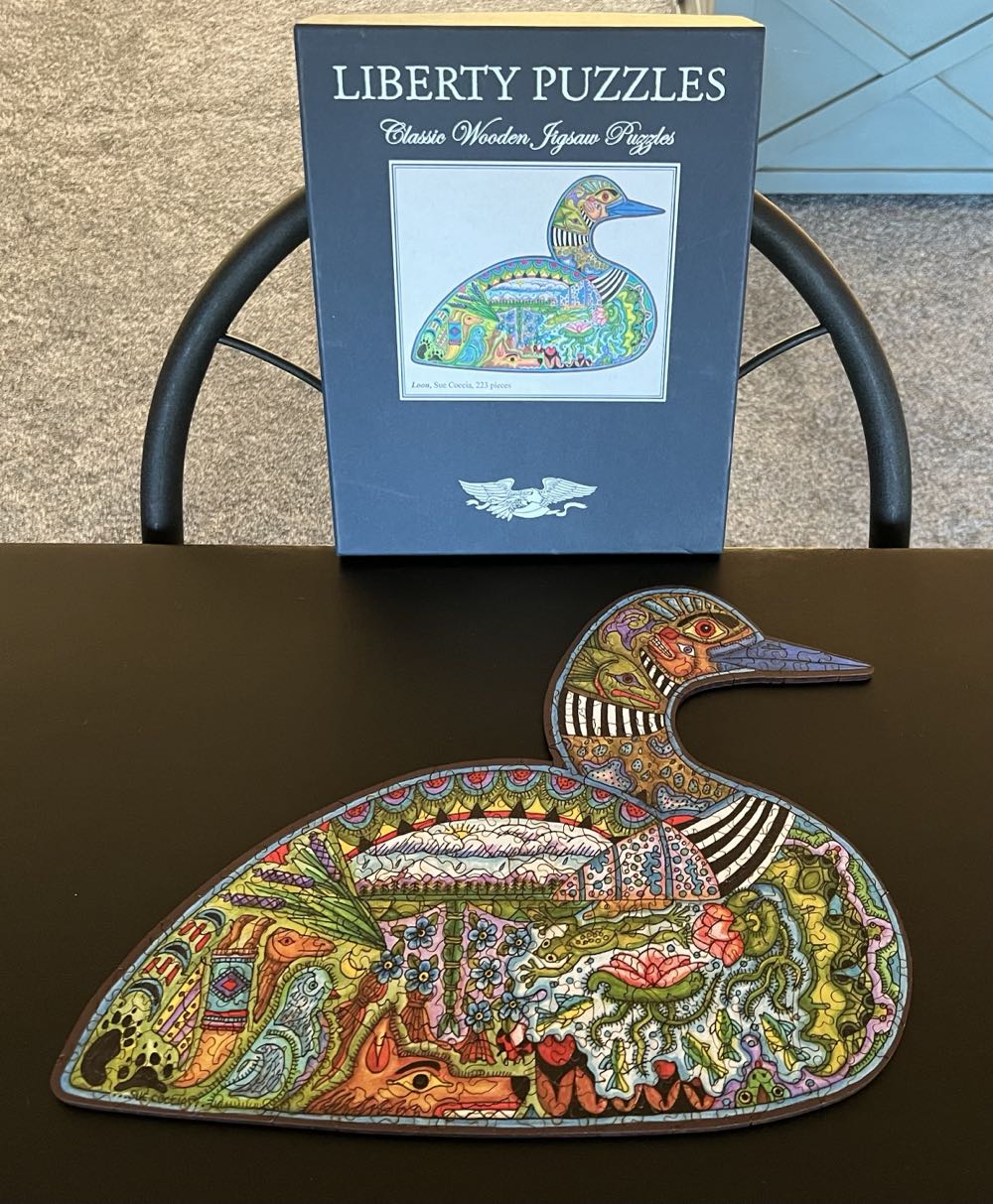 Loon - 507, 11/18/23-SOLD - Liberty puzzles puzzle collectible - Main Image 3