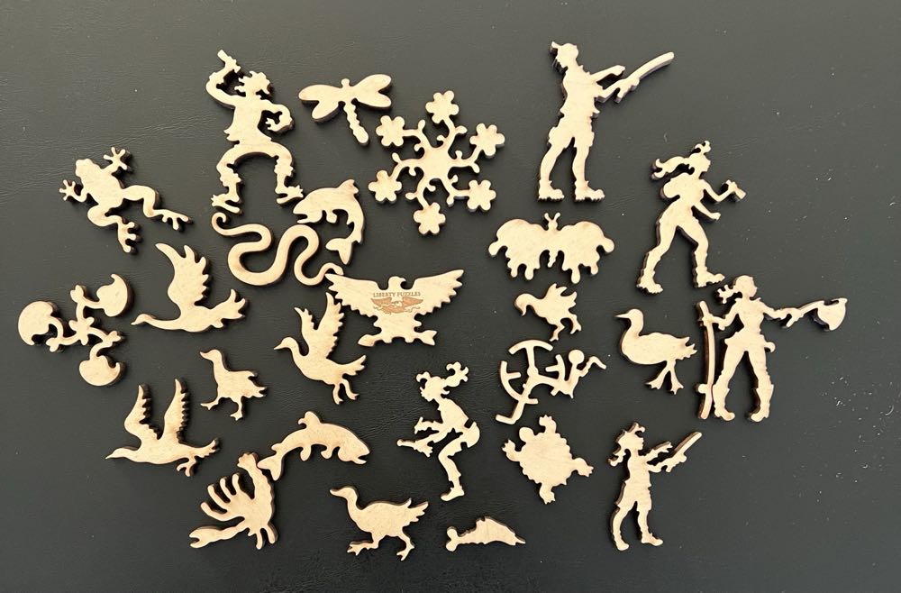 Loon - 507, 11/18/23-SOLD - Liberty puzzles puzzle collectible - Main Image 4