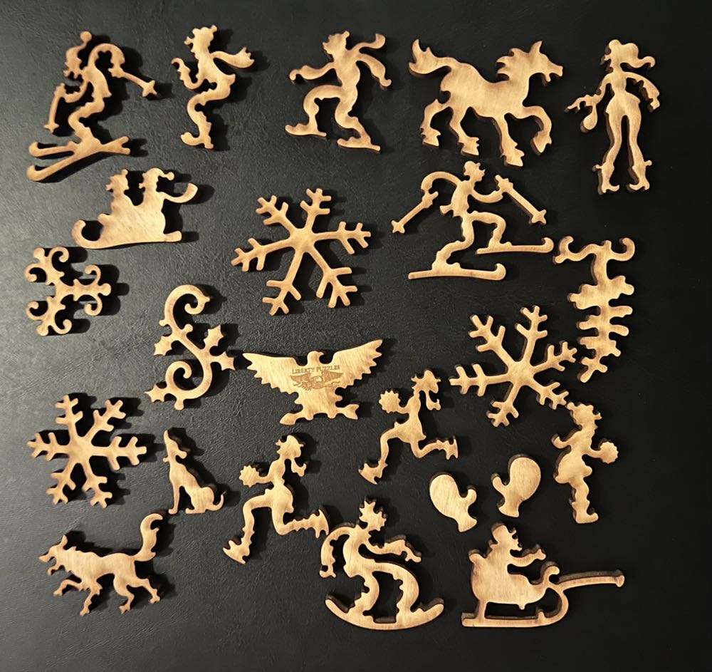 Mountain Majesty - 508, 11/18/23-SOLD - Liberty puzzles puzzle collectible - Main Image 4