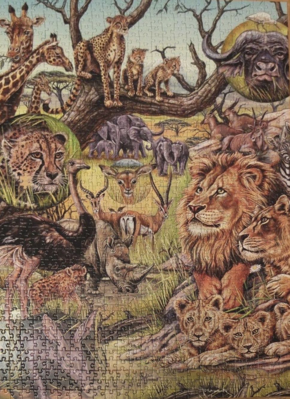 Savannah - Heye Puzzle puzzle collectible [Barcode 4001689296612] - Main Image 3
