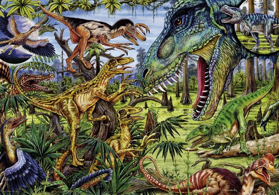 Carnivores - Heye Puzzle puzzle collectible [Barcode 4001689296605] - Main Image 2