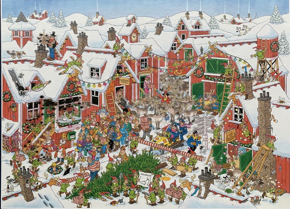 Santa’s Village - Jumbo puzzle collectible [Barcode 8710126200759] - Main Image 2