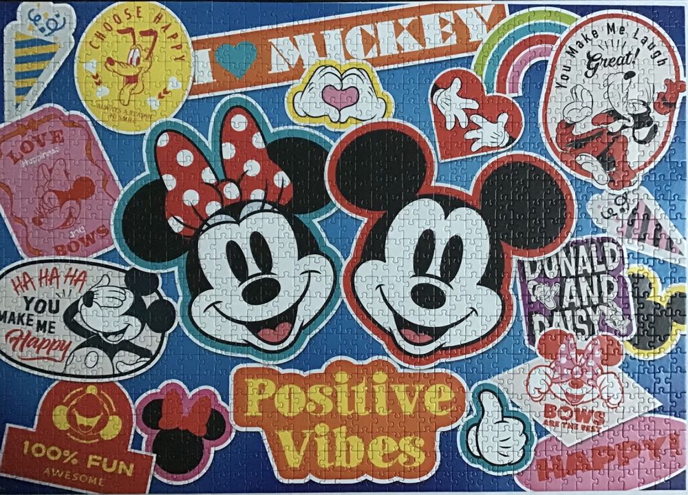 Disney 100: Positive Vibes - Trefl puzzle collectible [Barcode 5900511933598] - Main Image 2