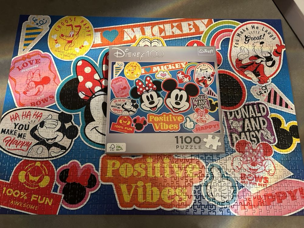Disney 100: Positive Vibes - Trefl puzzle collectible [Barcode 5900511933598] - Main Image 4