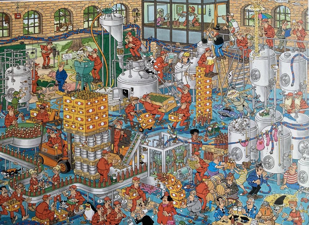 The Craft Brewery - Jumbo puzzle collectible [Barcode 8710126200650] - Main Image 2