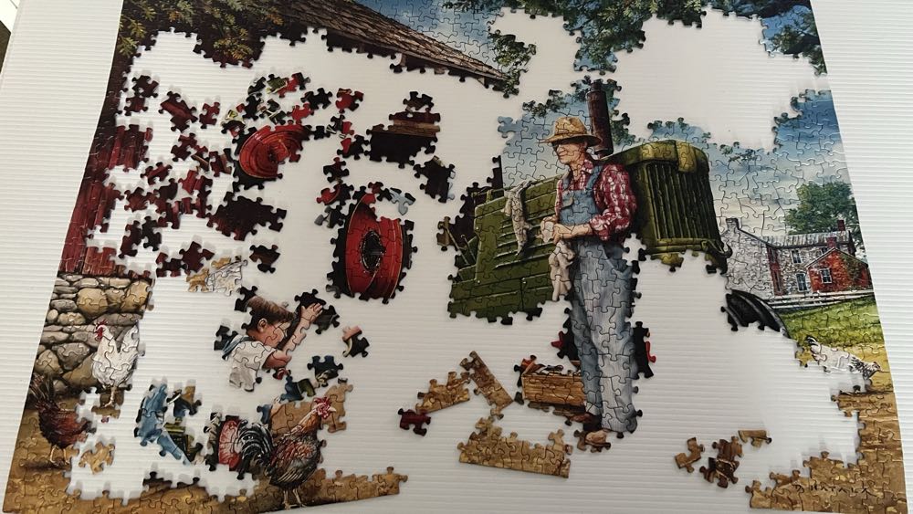Barnyard Memories - Master Piece puzzle collectible [Barcode 705988707124] - Main Image 3