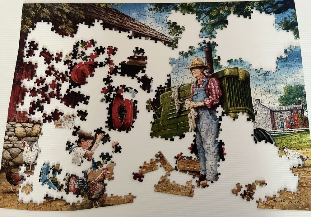 Barnyard Memories - Master Piece puzzle collectible [Barcode 705988707124] - Main Image 4