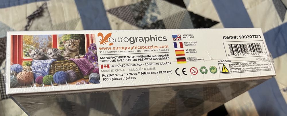 Knitten’ Kittens - EuroGraphics puzzle collectible [Barcode 628136655002] - Main Image 3