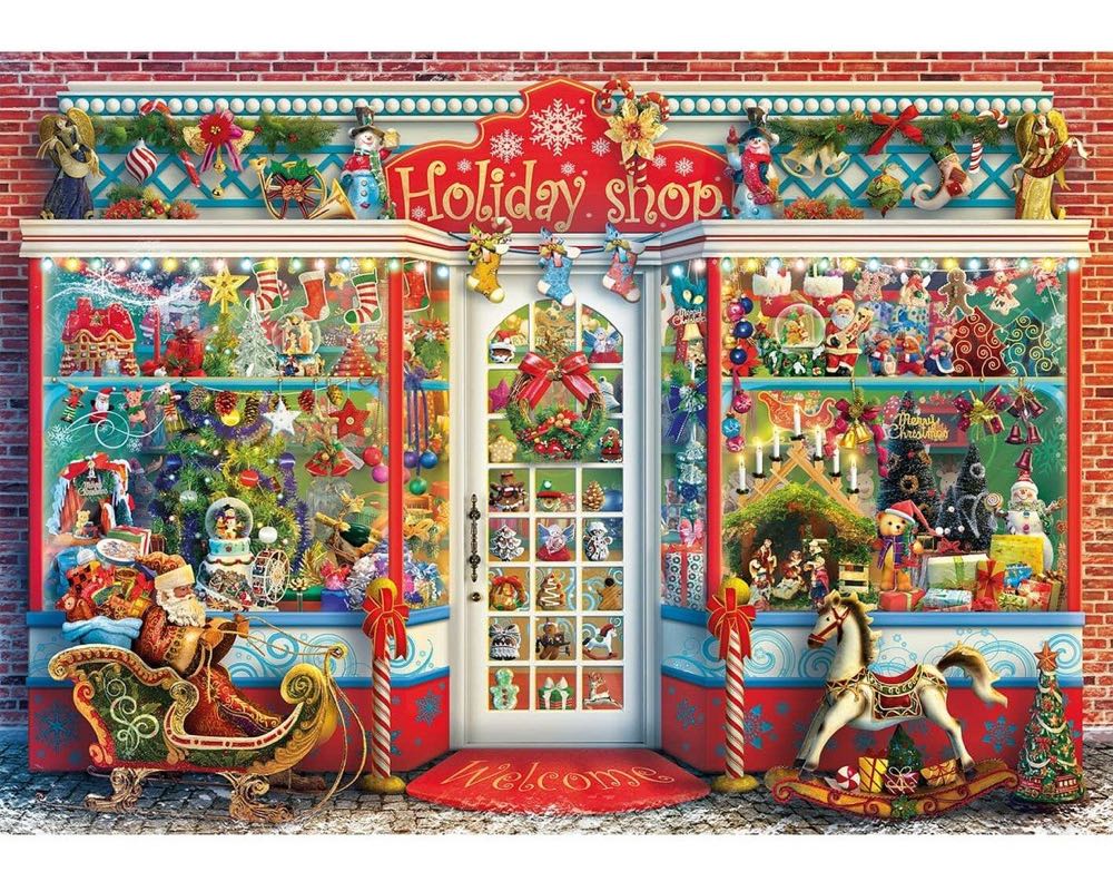 Wentworth - Holiday Shop - Wentworth Wooden Puzzles 🇬🇧 puzzle collectible [Barcode 6050265373078] - Main Image 2