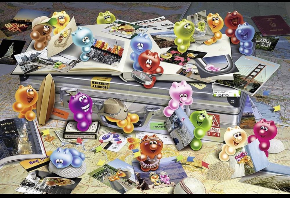 Gelini - While Traveling  - Ravensburger puzzle collectible - Main Image 2