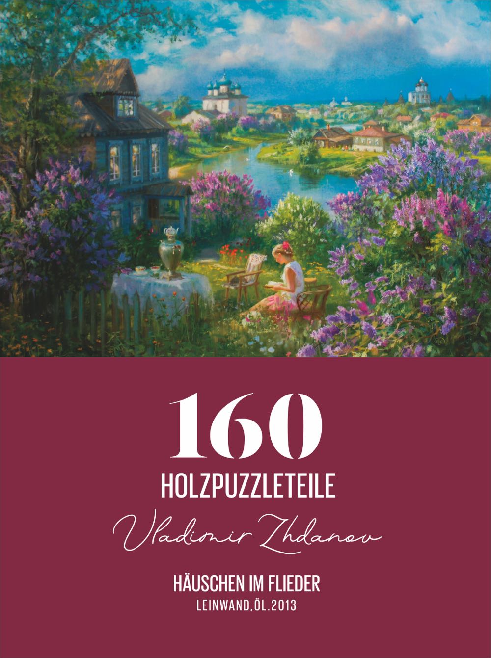 Davici - Häuschen Im Flieder - Davici puzzle collectible [Barcode 4018928691961] - Main Image 4