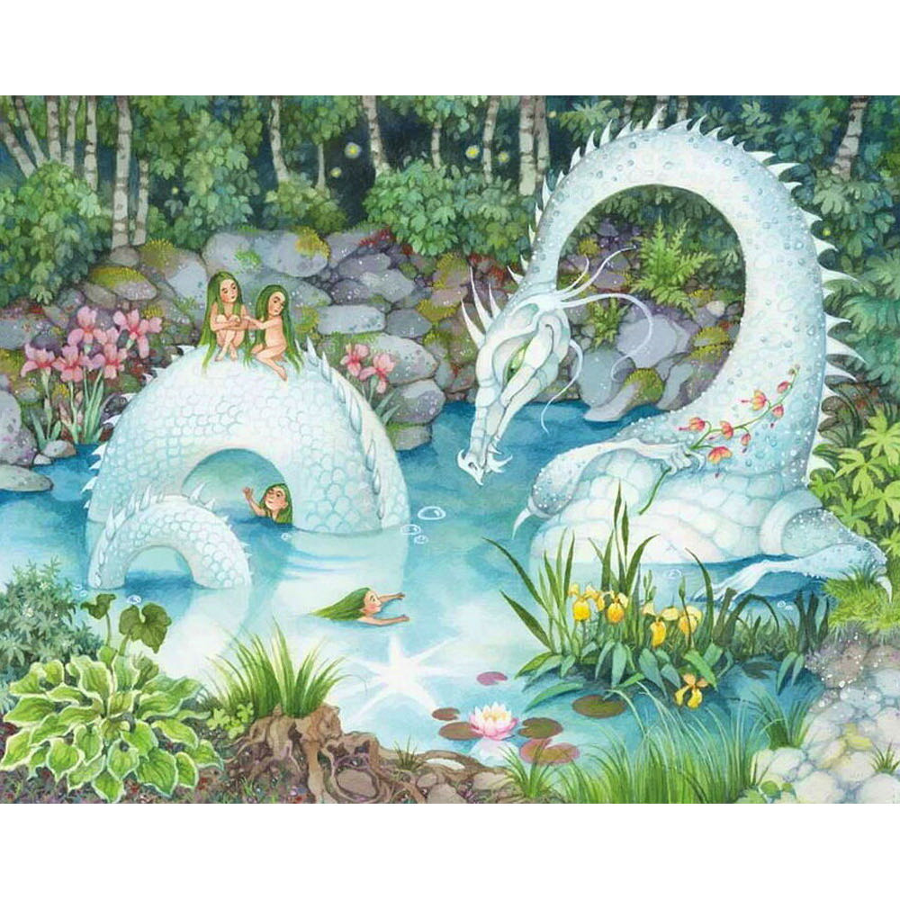Davici - Ein Drache Im Wald - Davici puzzle collectible [Barcode 4018928691398] - Main Image 2