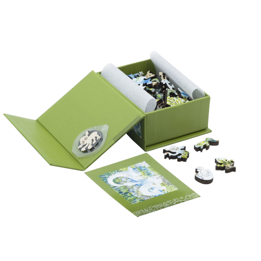 Davici - Ein Drache Im Wald - Davici puzzle collectible [Barcode 4018928691398] - Main Image 3